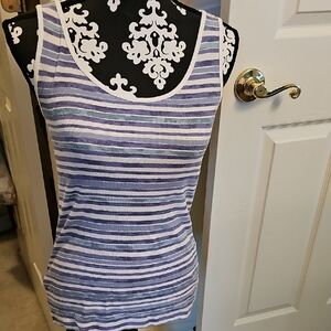 Striped Sleeveless Top